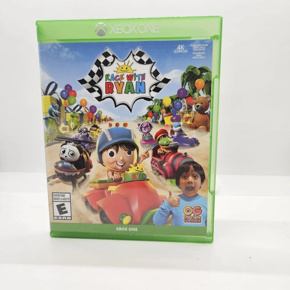 Race With Ryan Xbox One Game Complete w/‎ Case & Disc – Family Fun